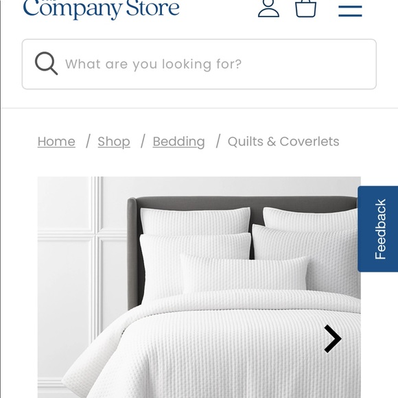 Company Store: Legends Paloma Cotton Velvet Quilt - Picture 4 of 7